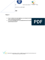 Modul 2 2.2. Platforma SELFIE: Tema 3