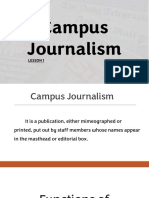 Lesson .-Lesson 1: Functions of The Campus Newspaper-01