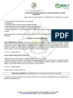 Requisitos Documentales para Cámara Frigorifica