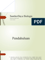 SumberDaya Biologis