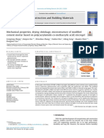 SAP - Mechanical Properties, Drying Shrinkage, Microstructure of Modified Cement Mortar Based On Poly (Acrylamide-Co-Methacrylic Acid) Microgel