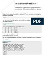 A Complete Guide To The Iris Dataset in R