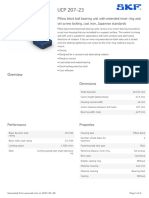SKF UCP 207-23 Specification