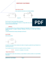 Resistance Electrique