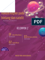 Hukum Kepler Pada Bintang Dan Satelit - Kelompok 2