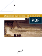 Robert Vigneault - Dialogue sur l'essai et la culture