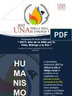 001 Presentacion Oficial 2017 - Vida - Dialogo y Paz