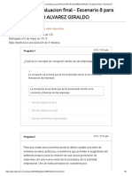 Esceneario 8 - Ética Empresarial - Evaluación Final