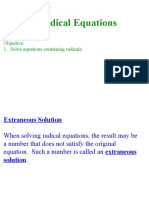 6-7 Solving Radical Equations and Inequalities - Modified For Online