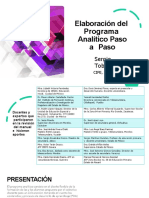 Elaboración Del Programa Analítico Paso A Paso (V1)