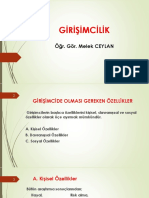 Girişimcilik