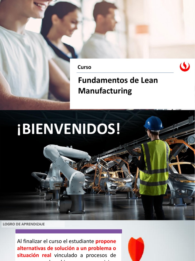 Semana 1 - Clase 1 | PDF | Lean Manufacturing | Procesos de negocio