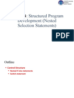 Lecture 3-SelectionStatements (Part 2)