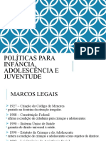 Políticas de Saúde para Infância, Adolescência e Juventude