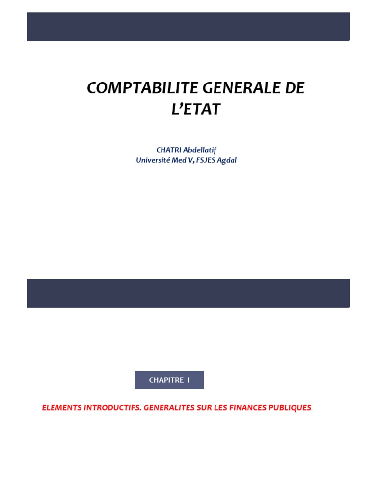 CGT Support Etud 22 | PDF | Comptabilité | Budget