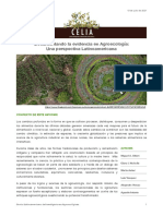 Evidencias Agroecologicas CELIA Boletin 5