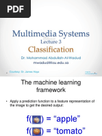 SWE622 Lecture 3 Classification