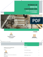 Manual de Resíduos de Gesso Na Construção Civil - Edição Abril 2014