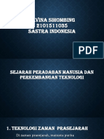 Sejarah Peradaban Manusia Dan Perkembangan Teknologi