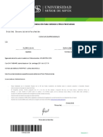 Solicitud de Autorización para Obtener El Título Profesional