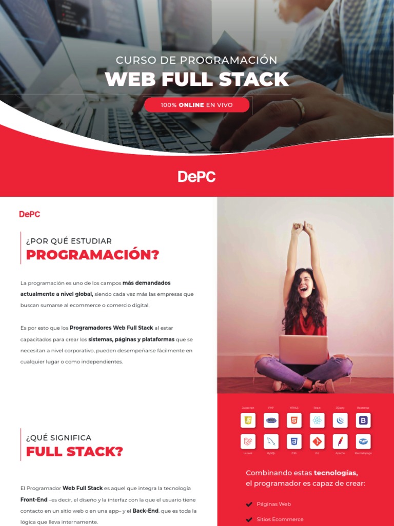 Curso Programacion Full Stack | PDF | Red mundial | Internet y web