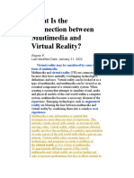 What Is The Connection Between Multimedia and Virtual Reality