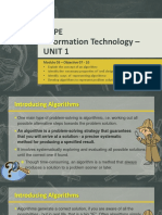 Lecture Notes IT Unit1 - Mod3 Obj 07-10