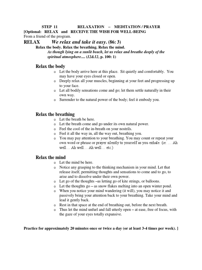 28 step 11 meditation 09 2010 pdf breathing happiness
