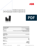 4NWP103584B2020 Ups Powerscale 33 20kva Cab B 20 Min