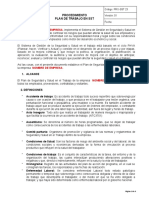 PRO-SST 23 Procedimiento Plan de Trabajo Anual