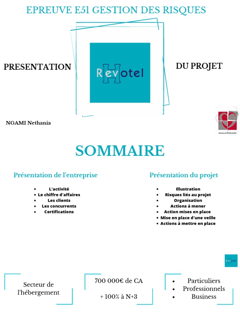 Dossier E51 : Gestion des Risques GPME | PDF | Affaires | Technologie ...