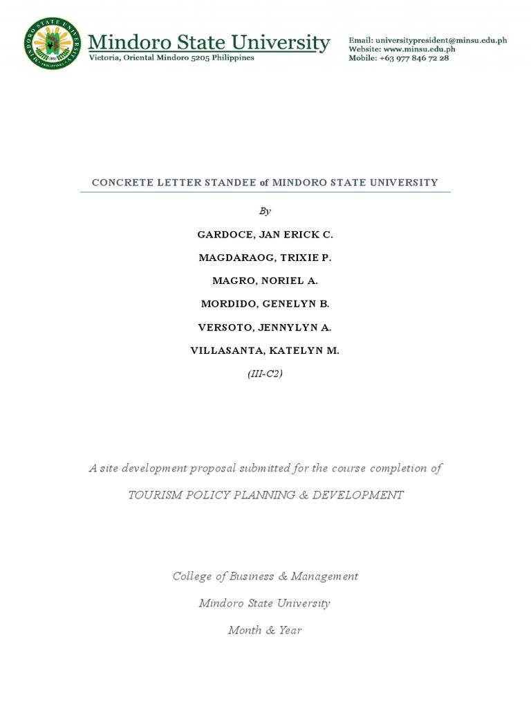 Site Development Letter Standee Pdf