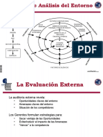 Análisis ENTORNO Evaluacion Externa