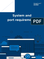 Ad360 Port and System Requirements