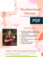 Myofunctional Therapy Capstone