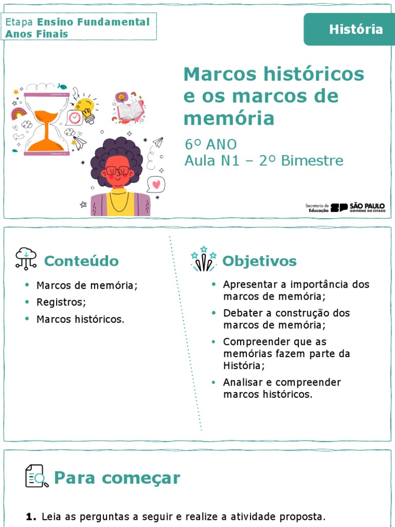 Importância dos Marcos de Memória | PDF | Monumento | Memória