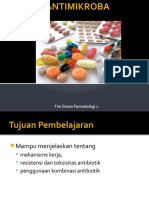 (PERTEMUAN 1) Pendahuluan Antibiotik