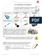 Ficha 01: Artesanía Electrónica: Institución Educativa Particular "Alexander Von Humboldt"