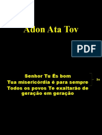 Adon Ata Tov