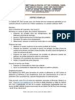 OFFRE D'EMPLOI CUISIPATI CFC Sarl