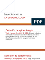 Introduccion A La Epidemiologia DM