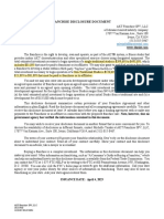 XPOF Discloses Terminated Studios & Studios That Ceased Operations - FDD Table 3 - Combined From AKT, CycleBar, Club Pilates, Pure Barre FDDs