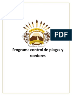 CP-PR-301 Programa Control de Plagas y Roedores