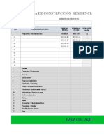 IC Residential Construction Schedule Template 27143 ES