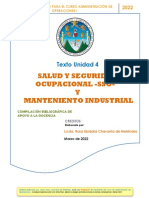 Texto U4 SSO-Salud y Seguridad Ocupacional y Mantenimiento Industrial 2022