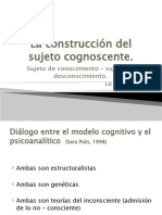 La Construcción Del Sujeto Cognoscente