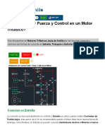 Como Conectar Fuerza y Control en Un Motor Trifasico