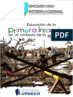 Educación de la Primera Infancia en el Contexto de la Pandemia ISBN