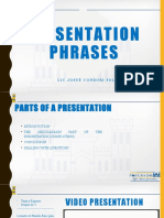 Presentation Phrases Third Partial