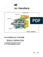 Telescopic Handlers: Ix - Hydraulic System